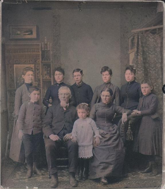 George Washington Grovnor Bowen and Lydia Lovisa Eddy